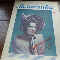 MORAVANKA magazine side cover Issue 18   1933