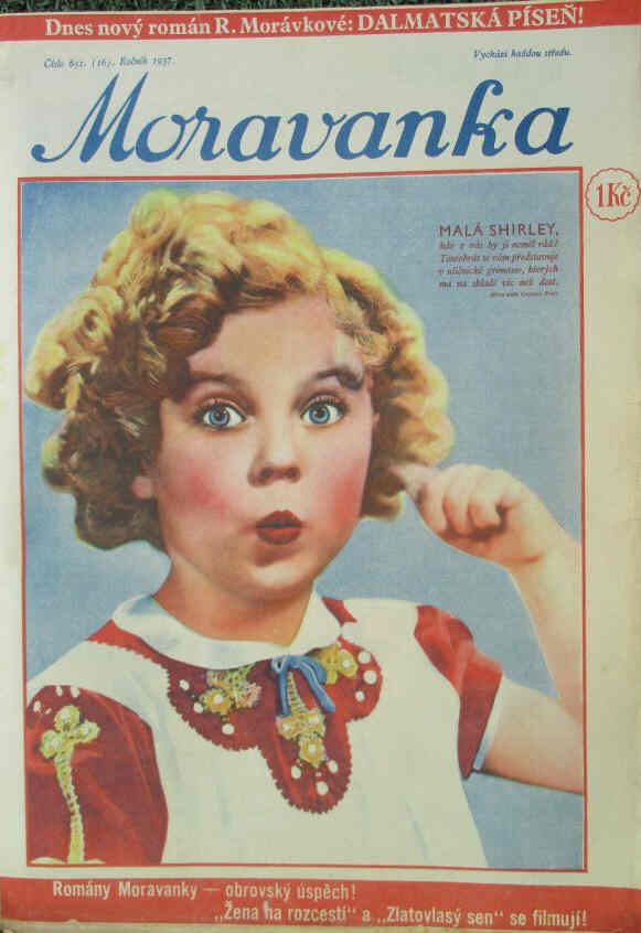 MORAVANKA magazine side cover Issue 16   1937