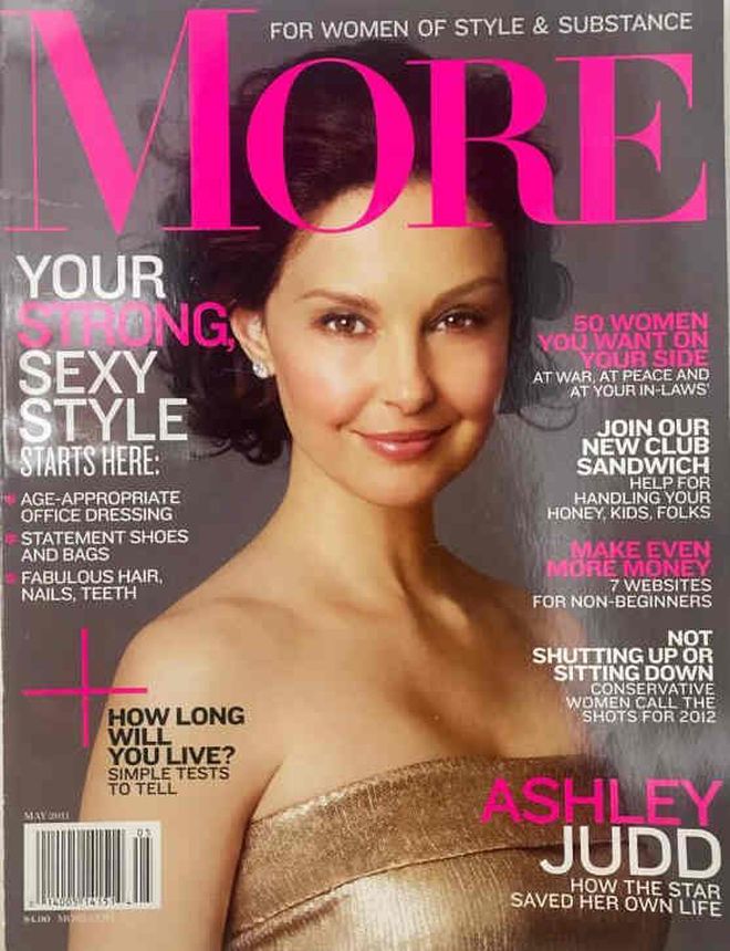 MORE magazine side cover  May 2011