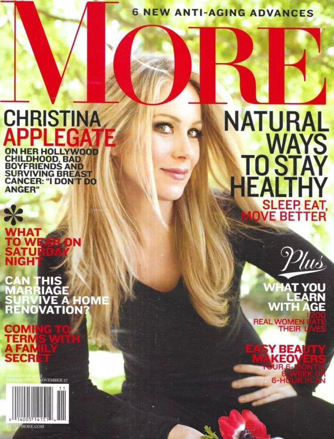 MORE magazine side cover  November 2012