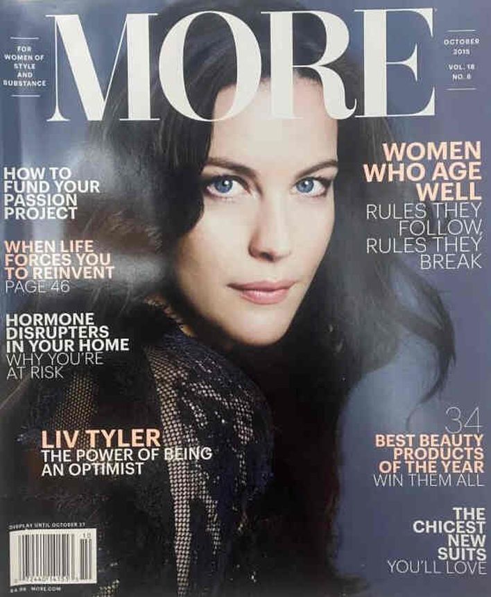 MORE magazine side cover  October 2015