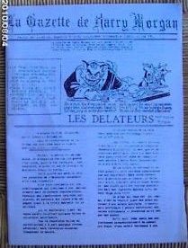 GAZETTE DE HARRY MORGAN | LA magazine side cover Issue 3  1985
