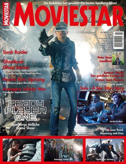 MOVIESTAR magazine cover Issue 167  March 2018