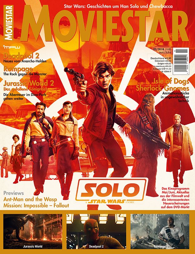MOVIESTAR magazine side cover Issue 168  May/June 2018