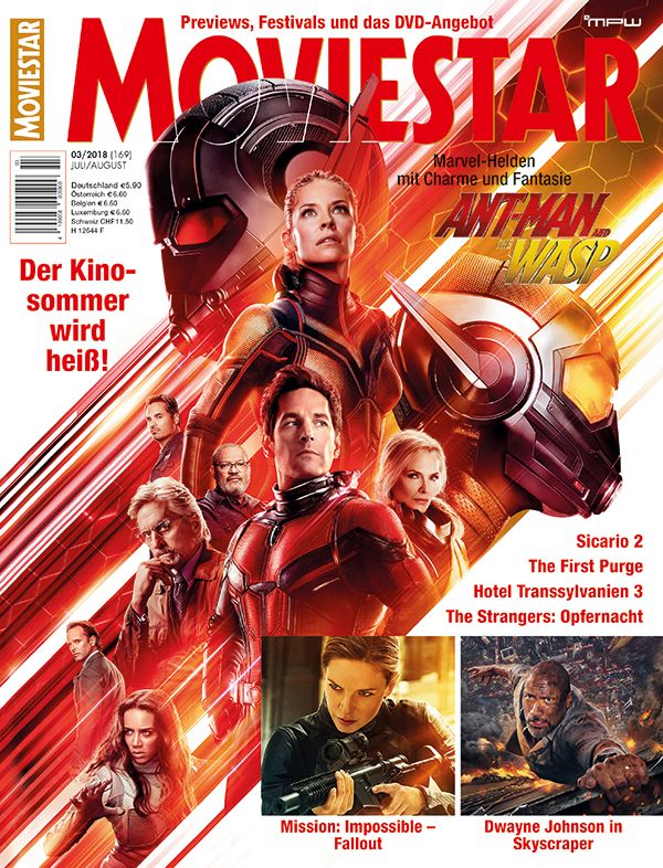 MOVIESTAR magazine side cover Issue 169  July/August 2018