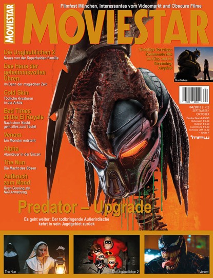 MOVIESTAR magazine side cover Issue 170  September/October 2018