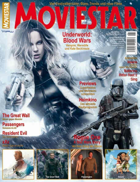 MOVIESTAR magazine side cover Issue 160 December 2016