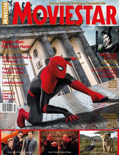 MOVIESTAR magazine side cover Issue 175  July 2019