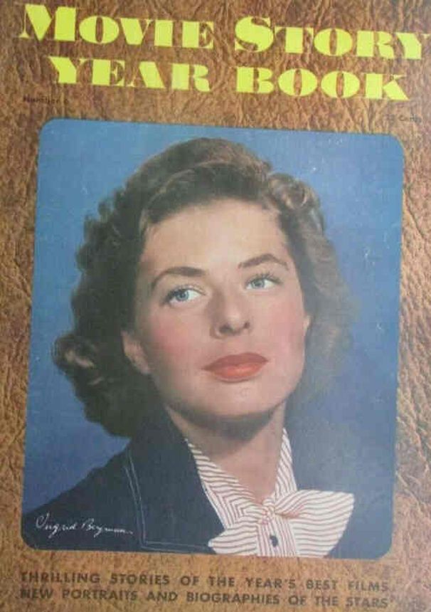 MOVIE STORY magazine side cover Issue 6  1948