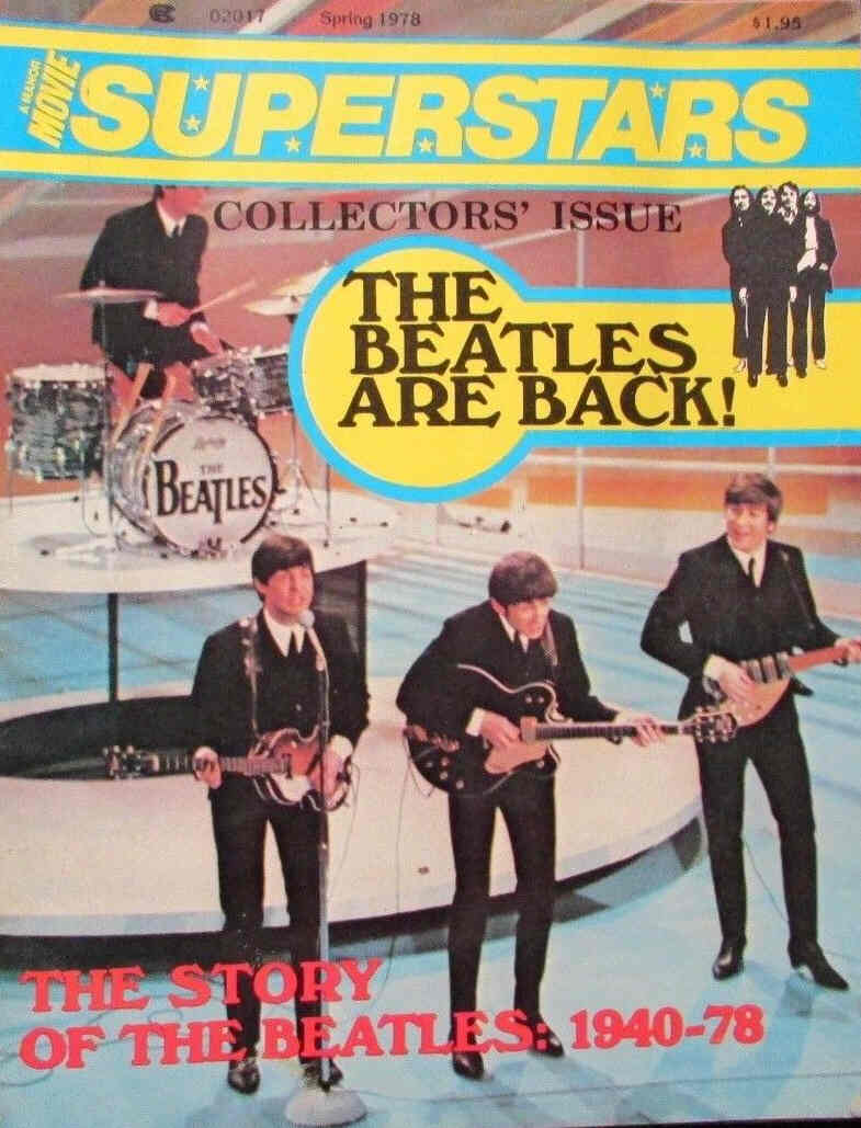 MOVIE SUPERSTARS magazine side cover Spring 1978