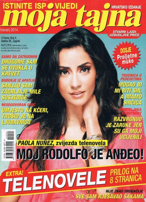 MOJA TAJNA magazine side cover  April 2014