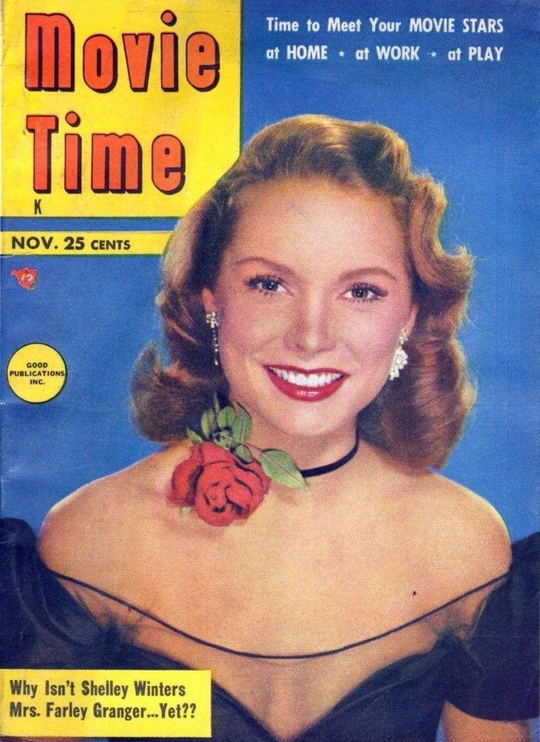 MOVIE TIME magazine side cover Issue 1  November 1951