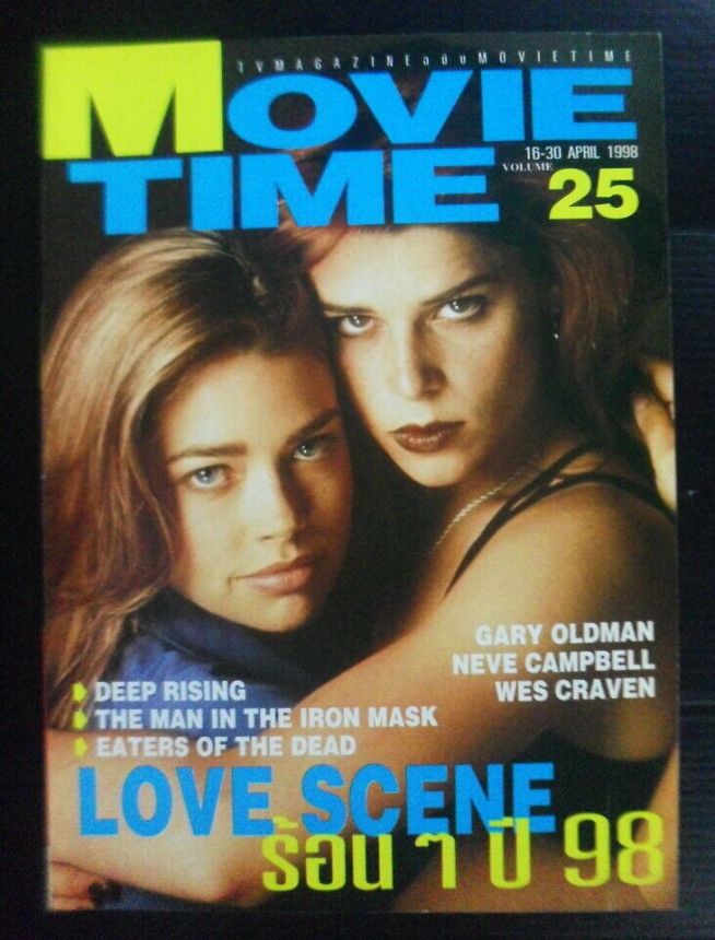 MOVIE TIME (Thai) magazine side cover Issue 25 16 April 1998