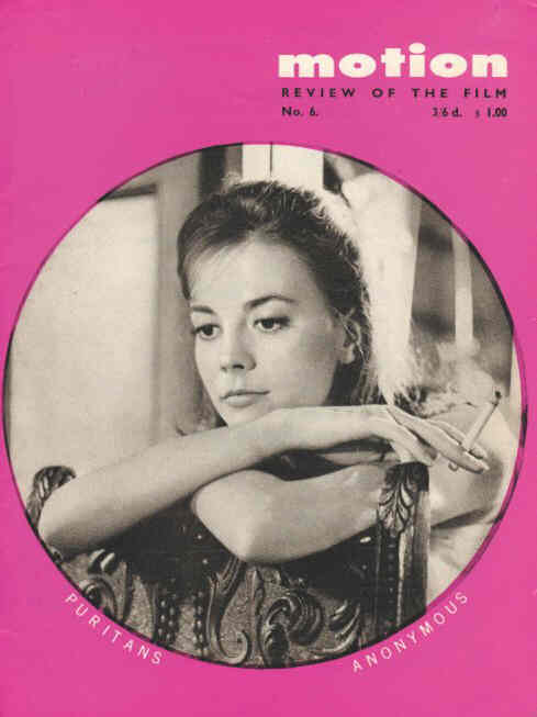 MOTION (60s) magazine side cover Issue 6 Autumn 1963