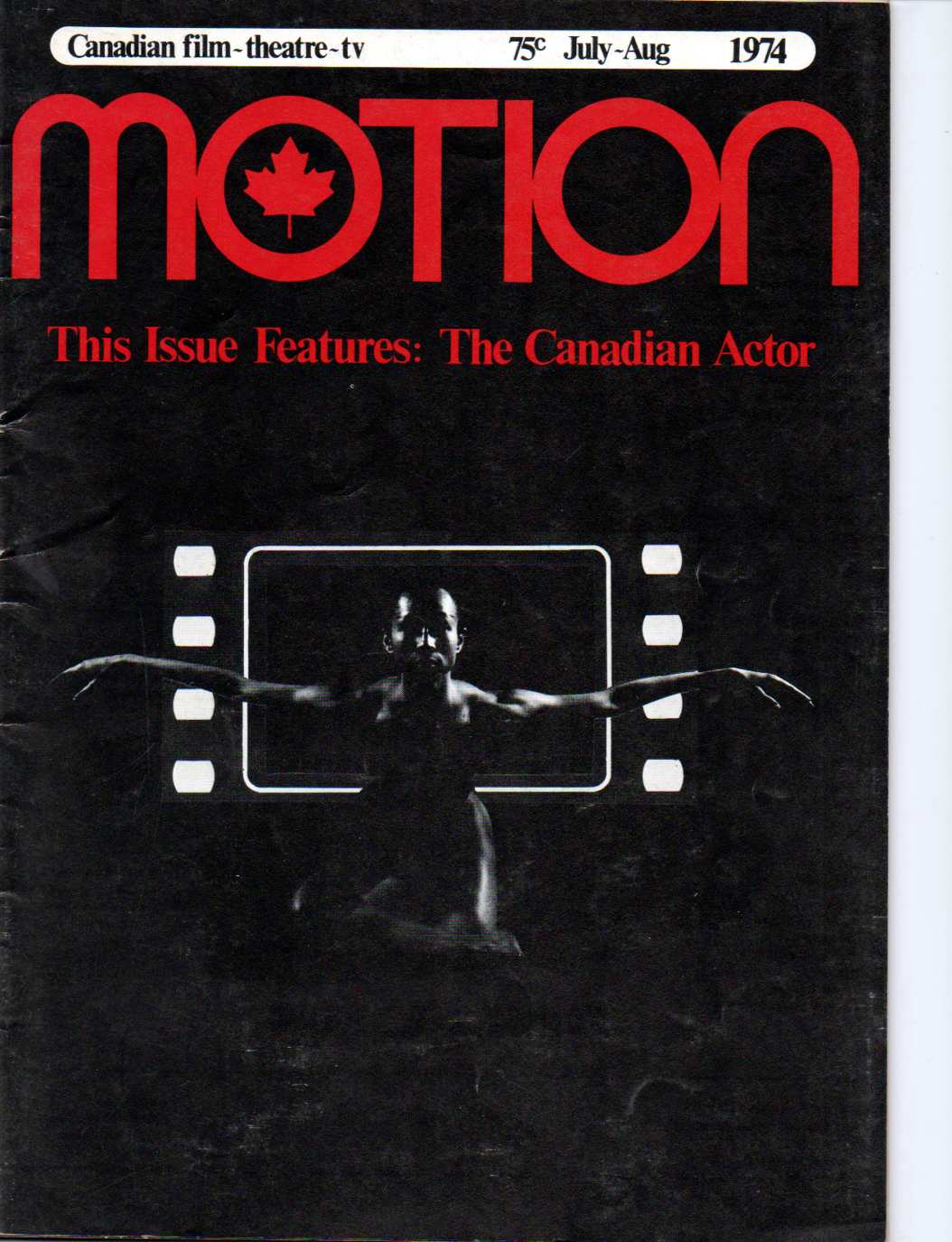 MOTION (Ca) magazine side cover  Vol 3 # 3 July/August 1974