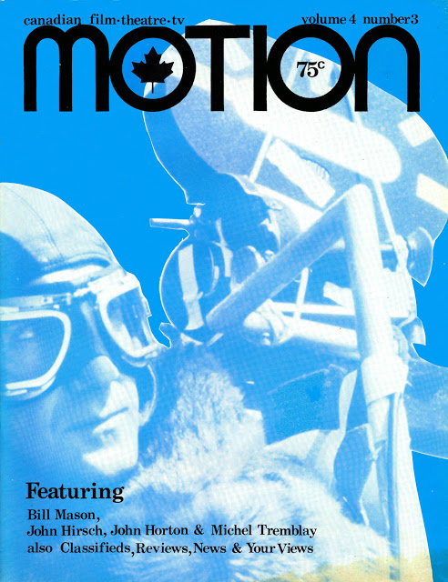 MOTION (Ca) magazine side cover  Vol 4 # 3 August 1975