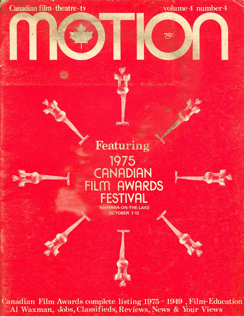 MOTION (Ca) magazine side cover  Vol 4 # 4 September/October 1975
