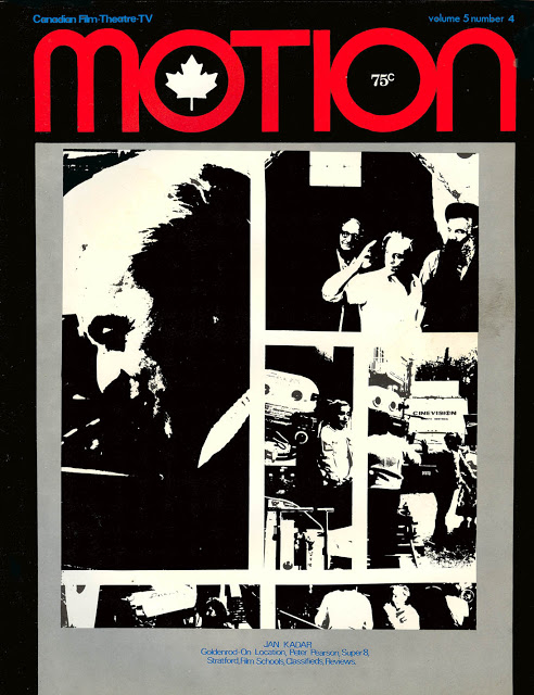 MOTION (Ca) magazine side cover  Vol 5 # 4 October/November 1976