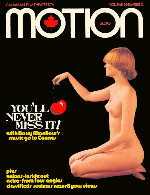 MOTION (Ca) magazine side cover  Vol 6 # 3 April/May 1977