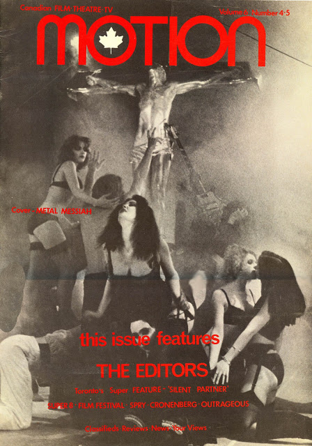 MOTION (Ca) magazine side cover  Vol 6 # 4-5 August 1977