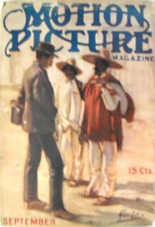 MOTION PICTURE magazine cover Issue 44 September 1914