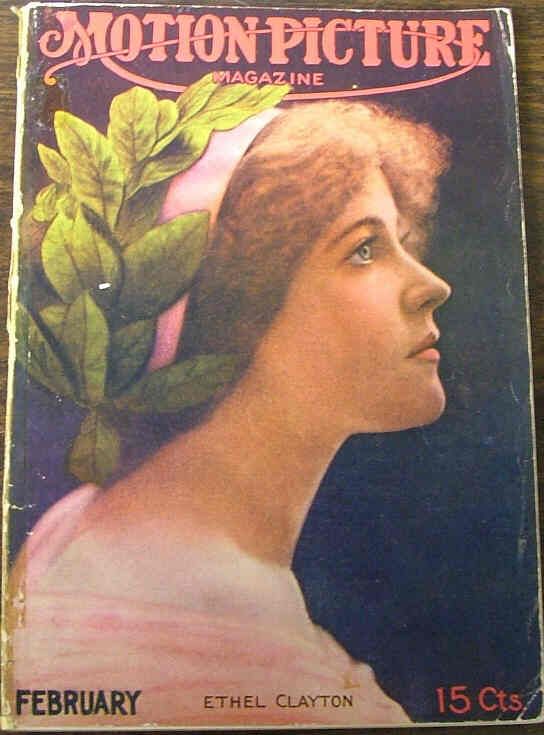 MOTION PICTURE magazine cover Issue 49 February 1915