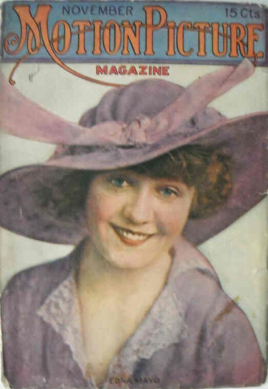 MOTION PICTURE magazine cover Issue 58 November 1915