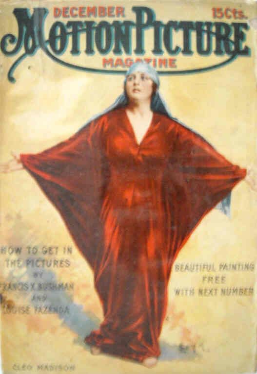 MOTION PICTURE magazine cover Issue 71 December 1916
