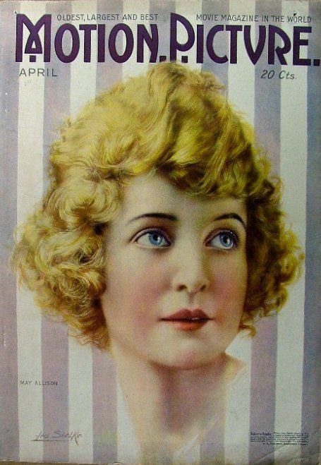 MOTION PICTURE magazine cover Issue 87 April 1918