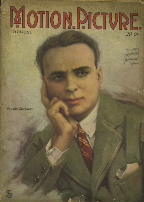 MOTION PICTURE magazine cover Issue 91 August 1918