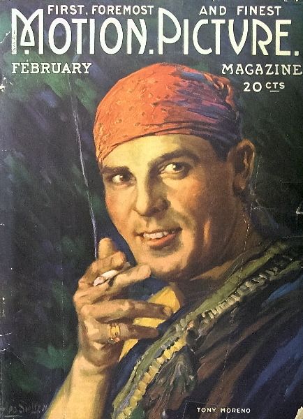 MOTION PICTURE magazine cover Issue 109 February 1920