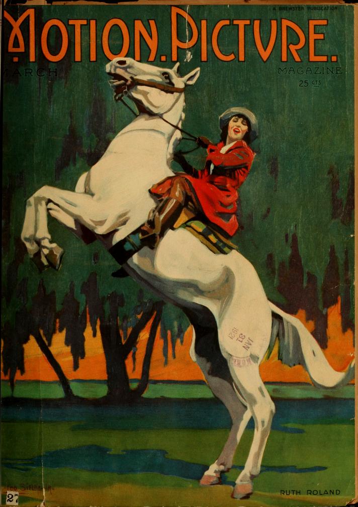 MOTION PICTURE magazine cover Issue 121 March 1921