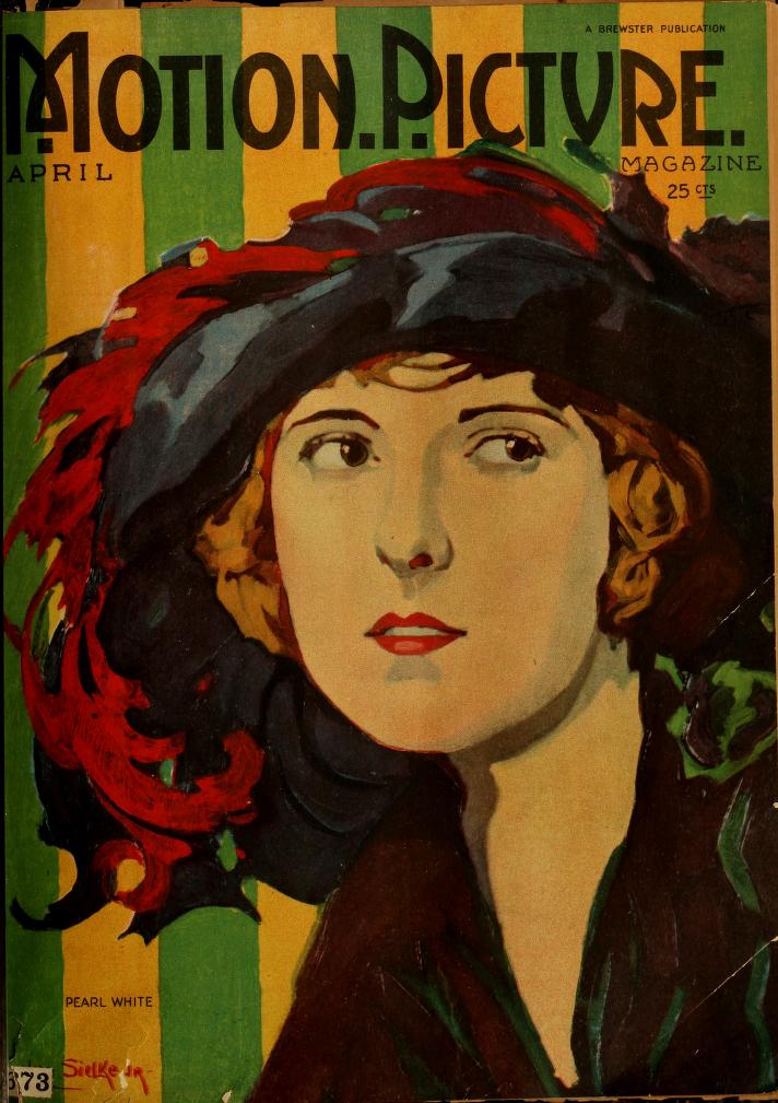 MOTION PICTURE magazine cover Issue 122 April 1921