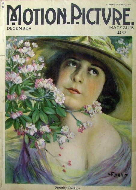 MOTION PICTURE magazine cover Issue 130 December 1921