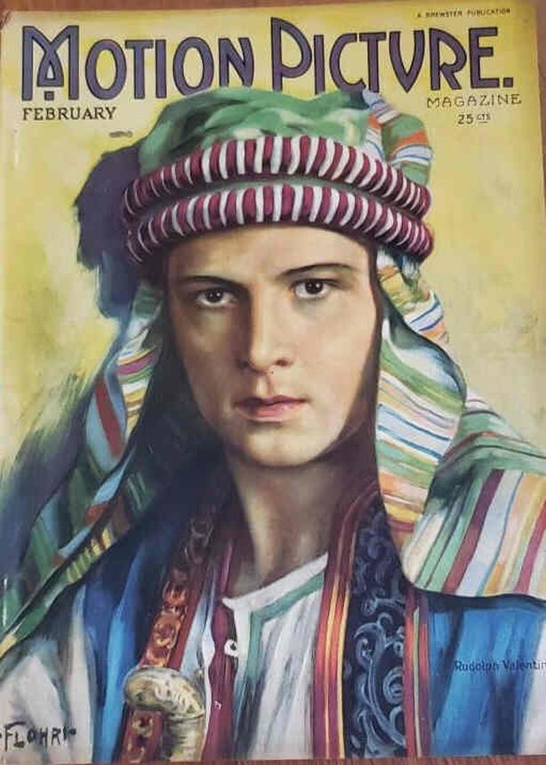 MOTION PICTURE magazine cover Issue 132 February 1922