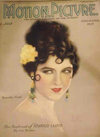 MOTION PICTURE magazine cover Issue 149 July 1923