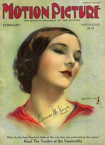MOTION PICTURE magazine cover Issue 156 February 1924