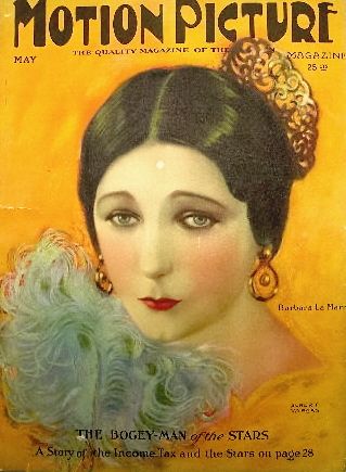 MOTION PICTURE magazine cover Issue 159 May 1924