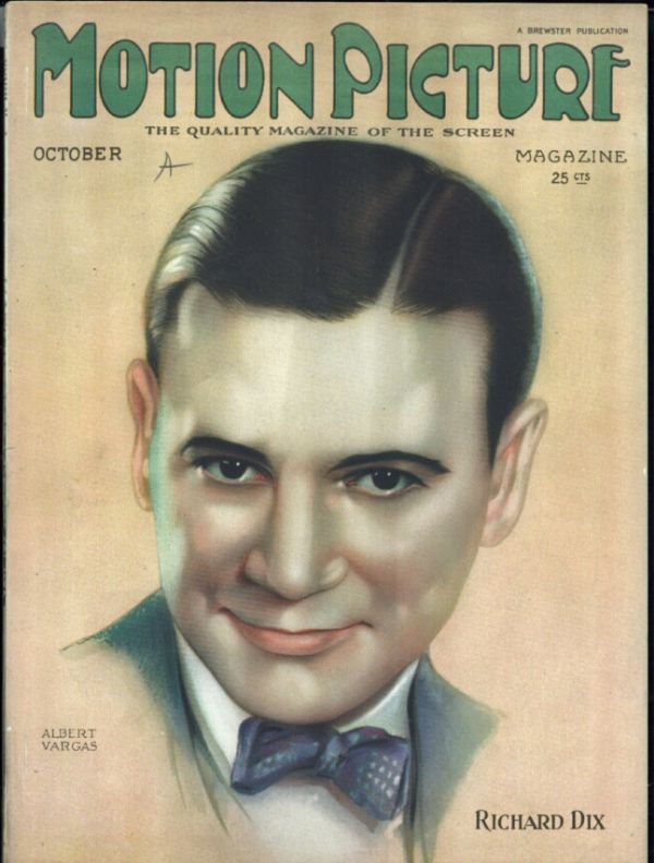 MOTION PICTURE magazine cover Issue 164 October 1924