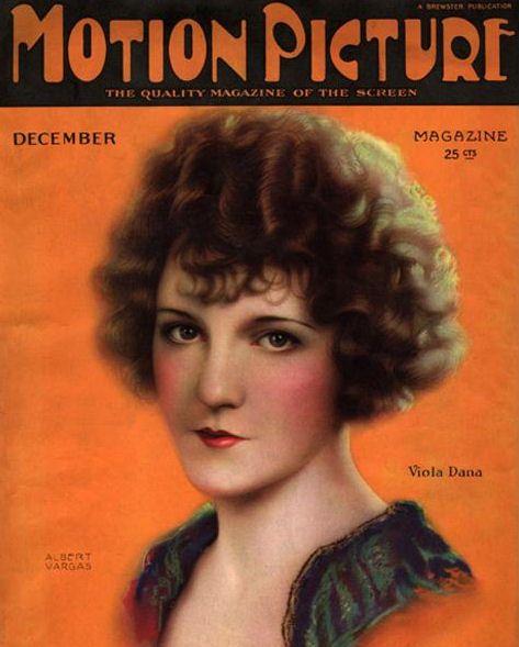MOTION PICTURE magazine cover Issue 166 December 1924