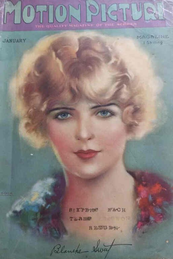 MOTION PICTURE magazine cover Issue 167 January 1925