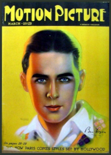 MOTION PICTURE magazine cover Issue 169 March 1925