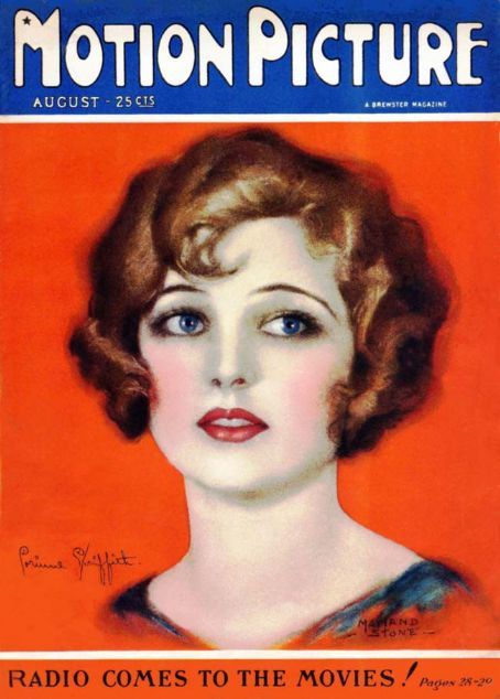 MOTION PICTURE magazine cover Issue 174 August 1925