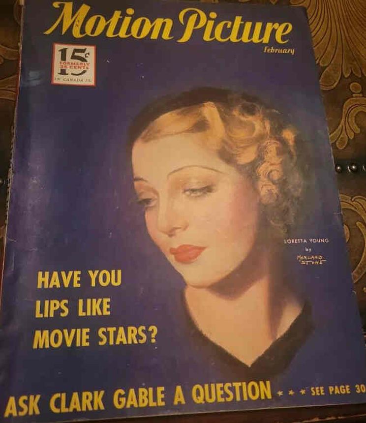 MOTION PICTURE magazine cover Issue 264 February 1933