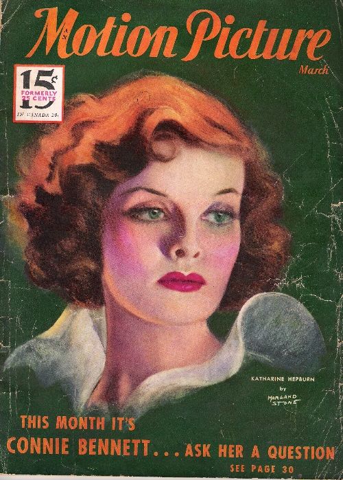 MOTION PICTURE magazine cover Issue 265 March 1933