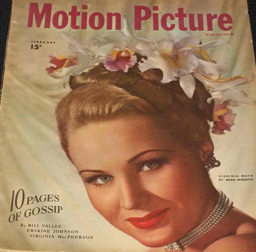 MOTION PICTURE magazine cover Issue 432 February 1947