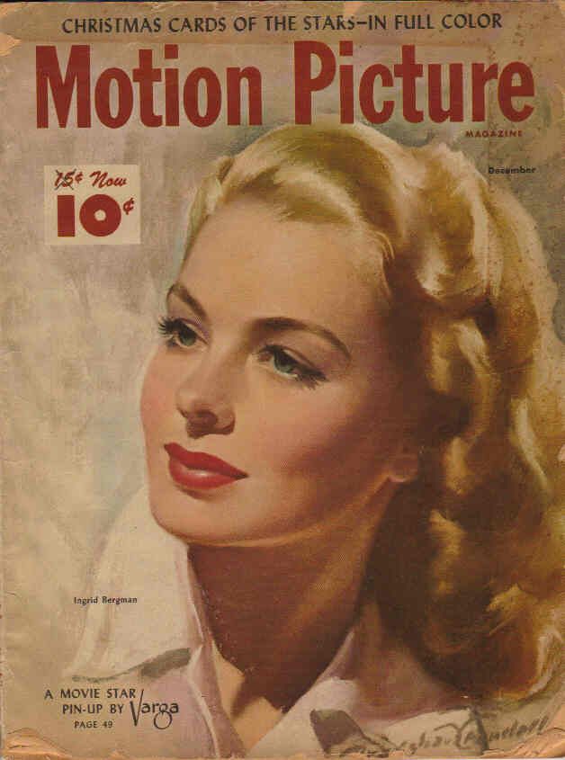 MOTION PICTURE magazine cover Issue 442 December 1947