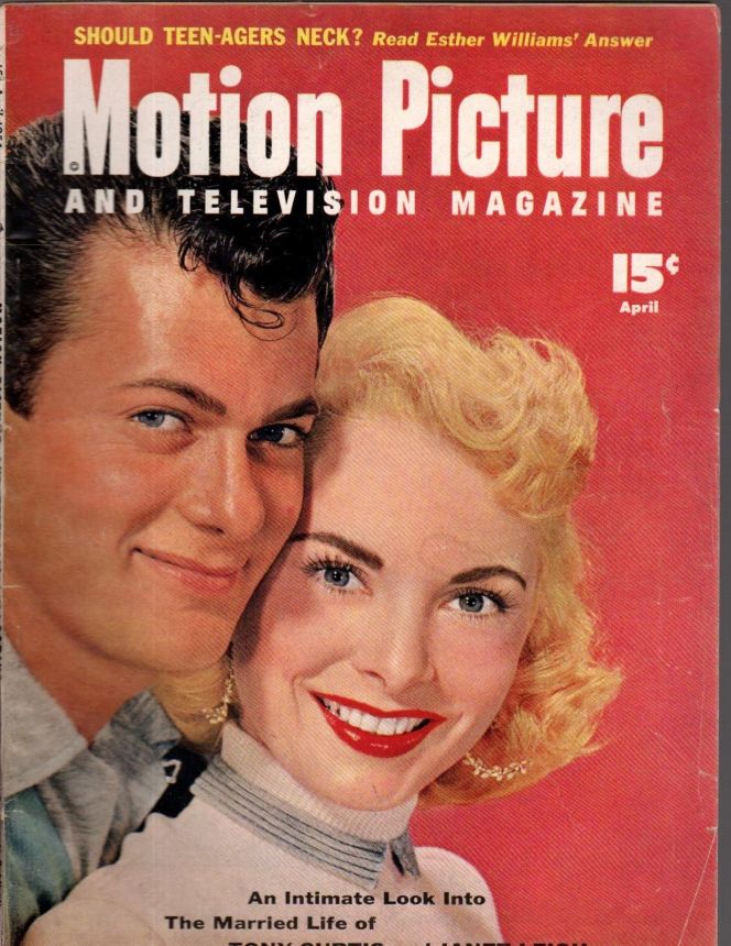 MOTION PICTURE magazine cover Issue 518 April 1954