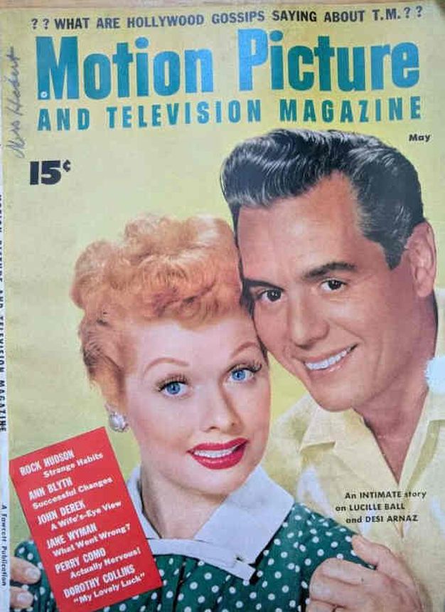 MOTION PICTURE magazine cover Issue 519 May 1954
