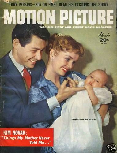 MOTION PICTURE magazine cover Issue 554 April 1957